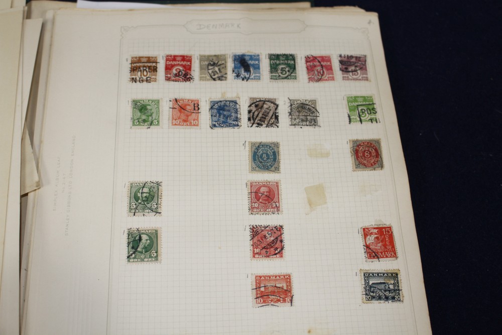 A World Stamp album, Victoria 1840 onwards including Penny reds